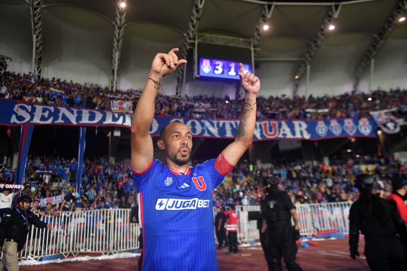 El jugador de Universidad de Chile Marcelo Diaz. Foto: Agencia Aton.