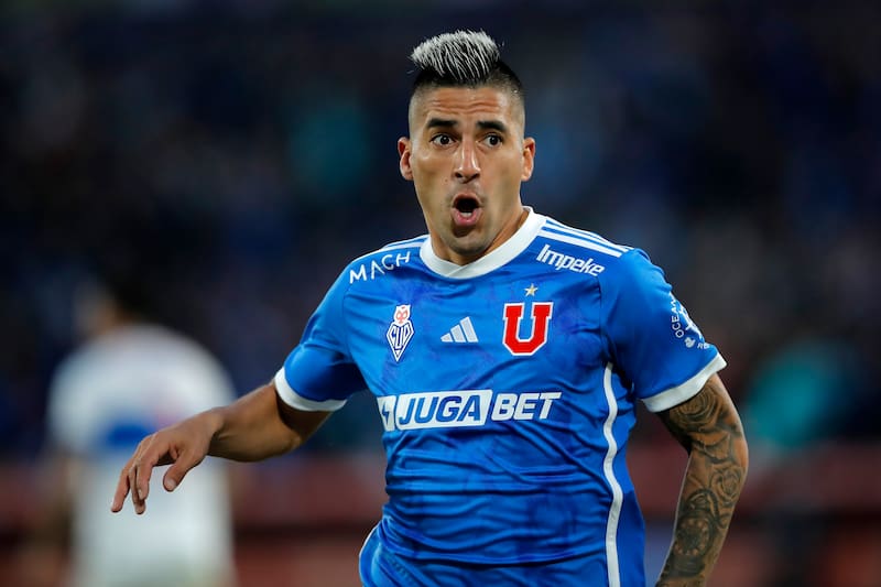 El jugador de Universidad de Chile, Leandro Fernandez.