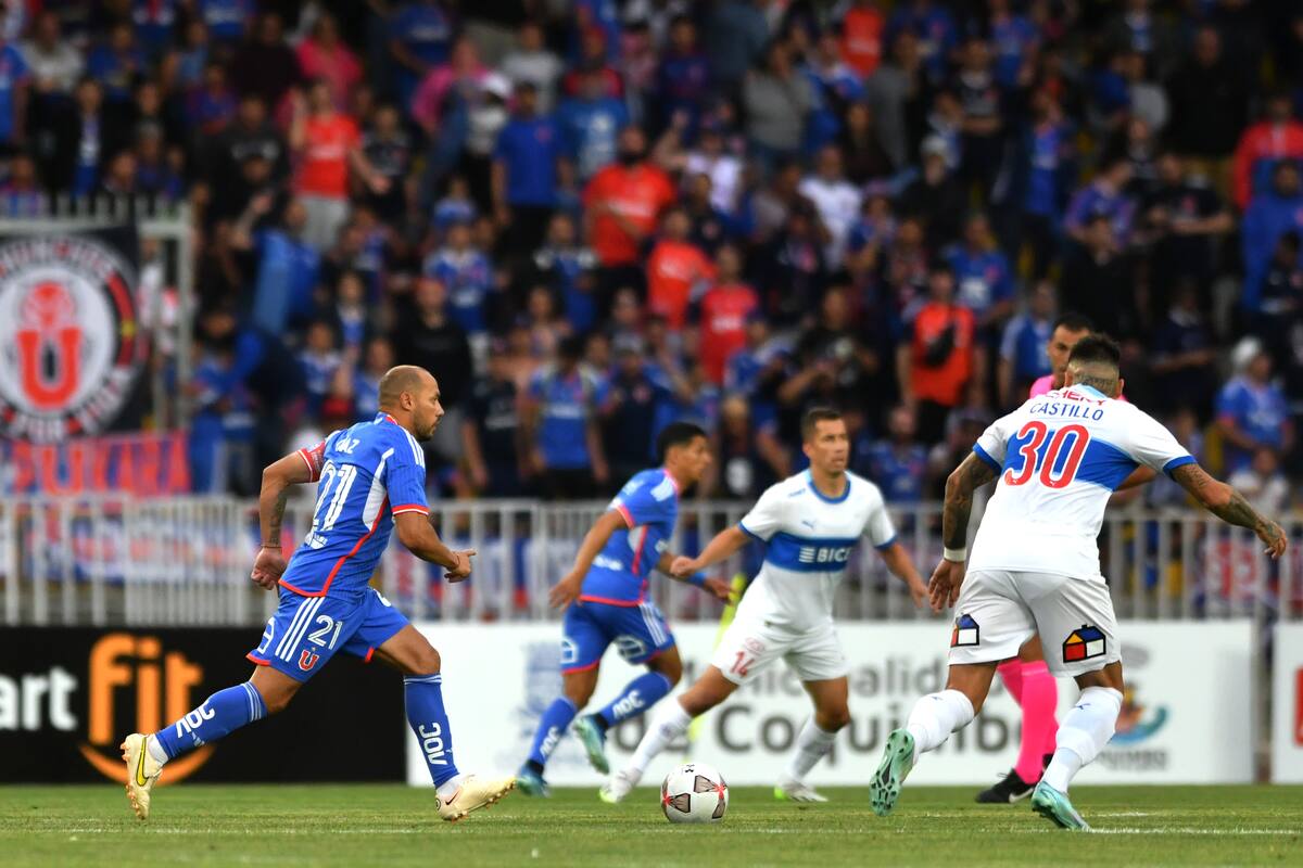 El jugador de Universidad de Chile, Marcelo Diaz.