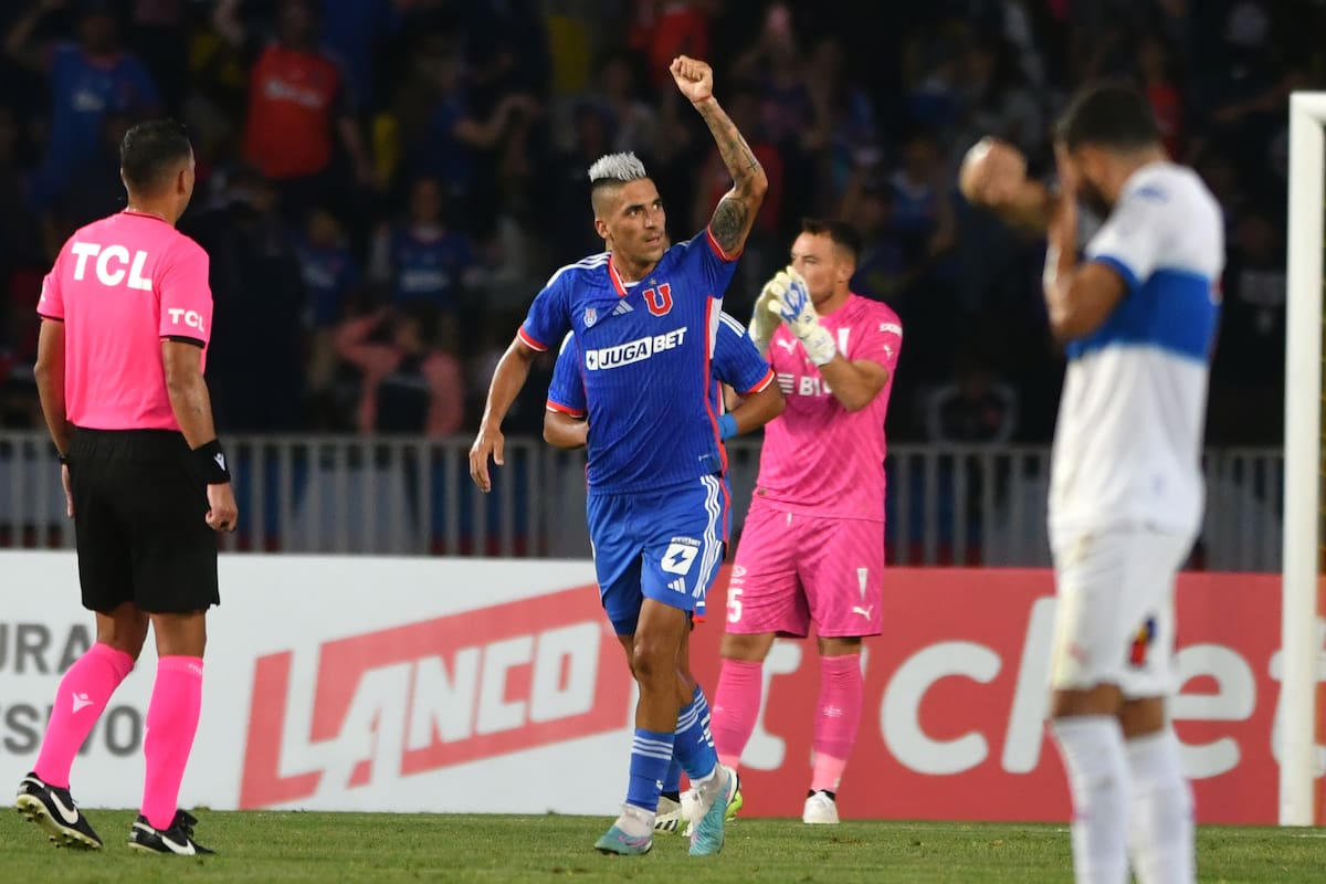 El jugador de Universidad de Chile Leandro Fernandez.