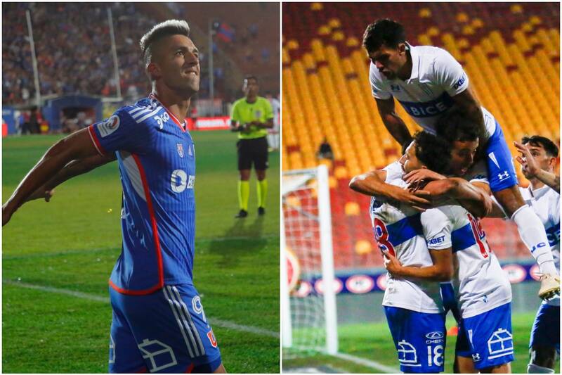 Universidad de Chile y Universidad Católica no la pasan bien en Santa Laura.