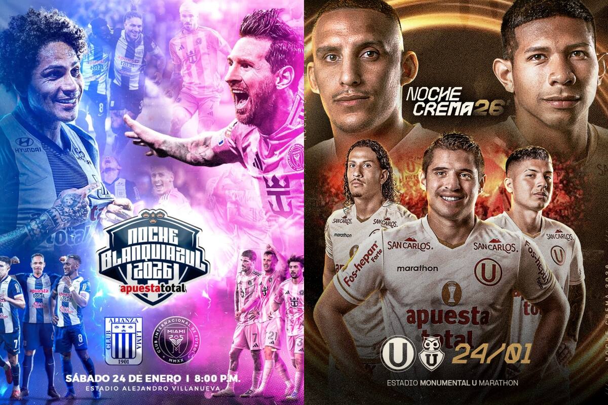 La U peruana juega el mismo día que Alianza Lima.