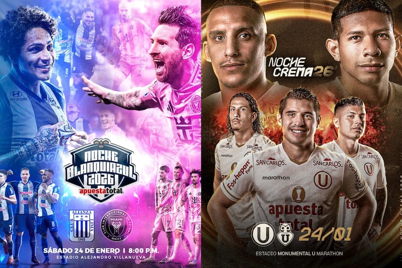 La U peruana juega el mismo día que Alianza Lima.