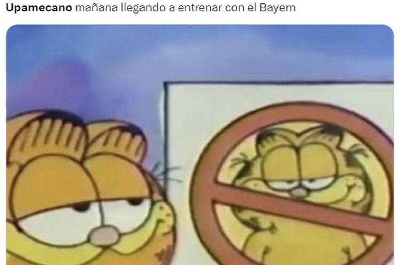 El central francés fue foco de los "memes" tras derrota de Bayern ante Manchester City.