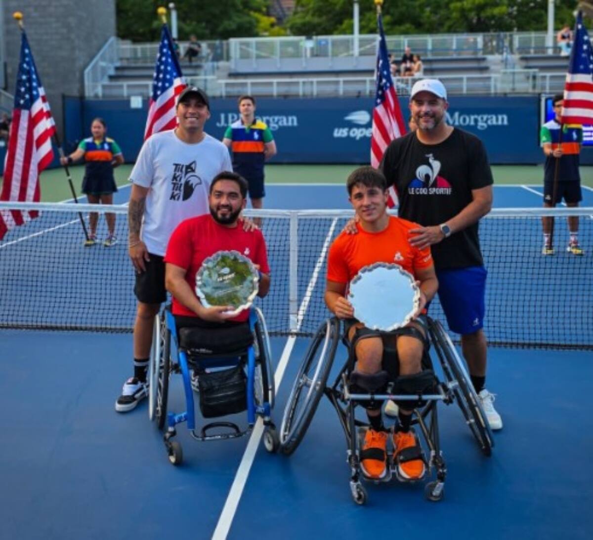 Francisco Cayulef fue subcampeón del Grand Slam