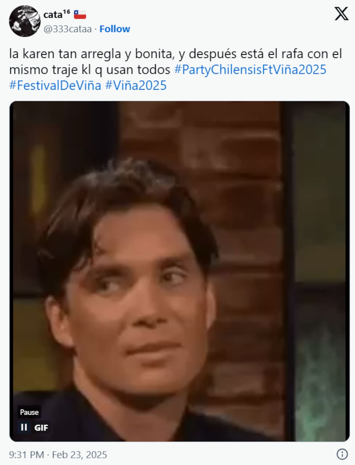 criticaron a Rafael Araneda en la primera noche del Festival de Viña 2025.