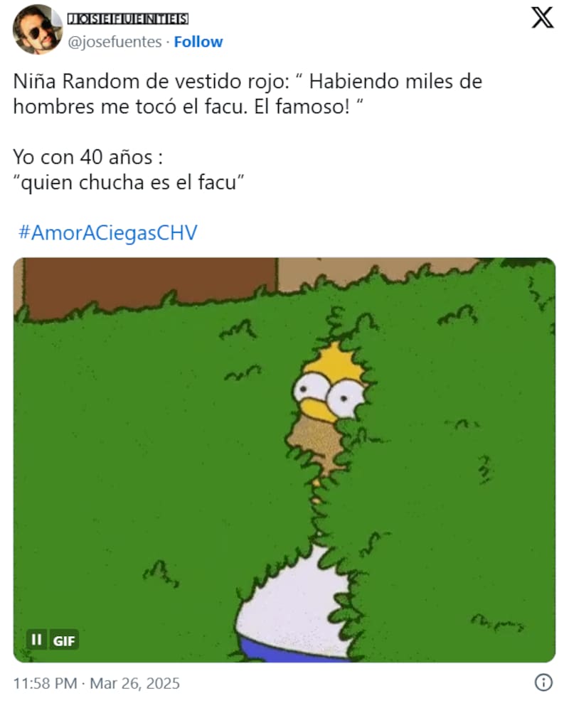 Créditos: X