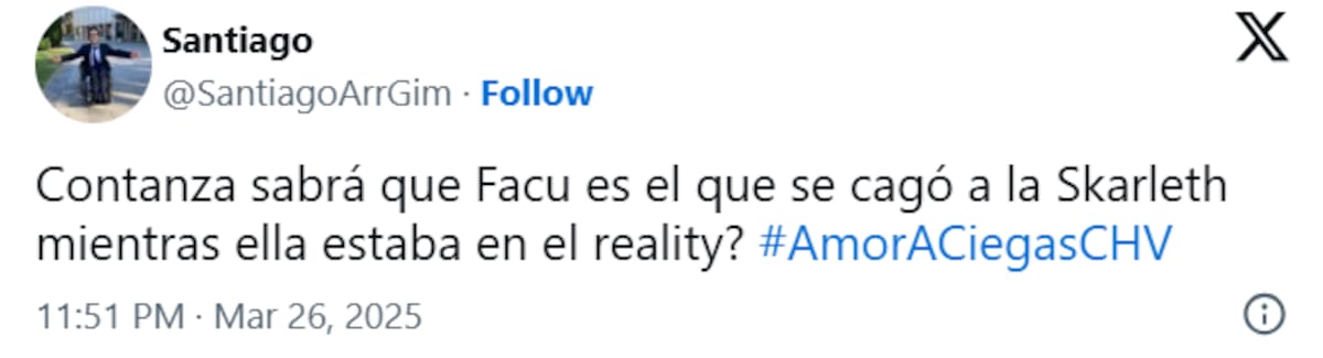 Créditos: X