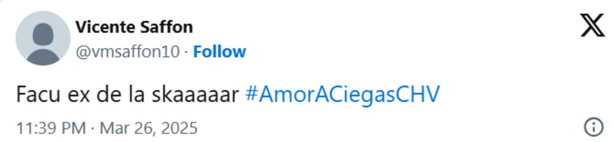 Créditos: X