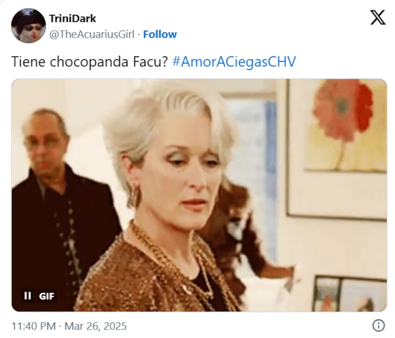 Créditos: X