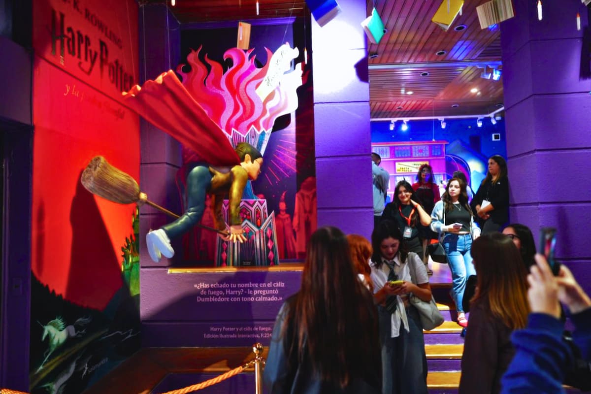 Descubre la exposición gratuita de Harry Potter y literatura gótica que estará abierta hasta julio. Foto: Fundación Cultural Providencia en Instagram.