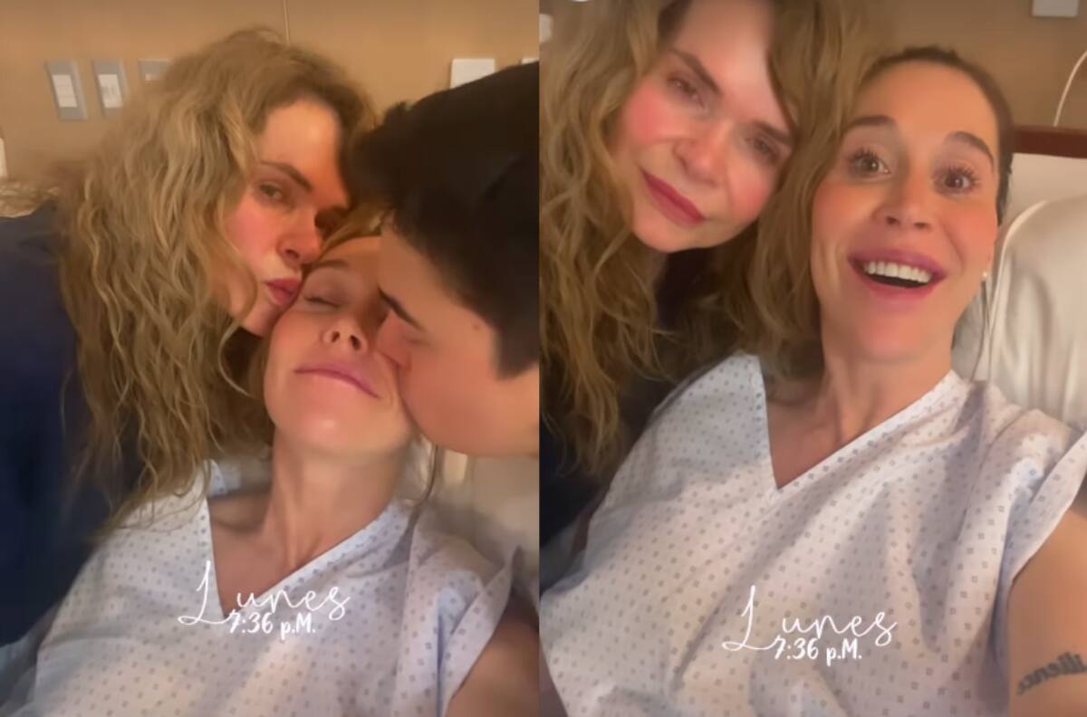 Vale Roth revela las primeras fotos de Martina, su hija recién nacida