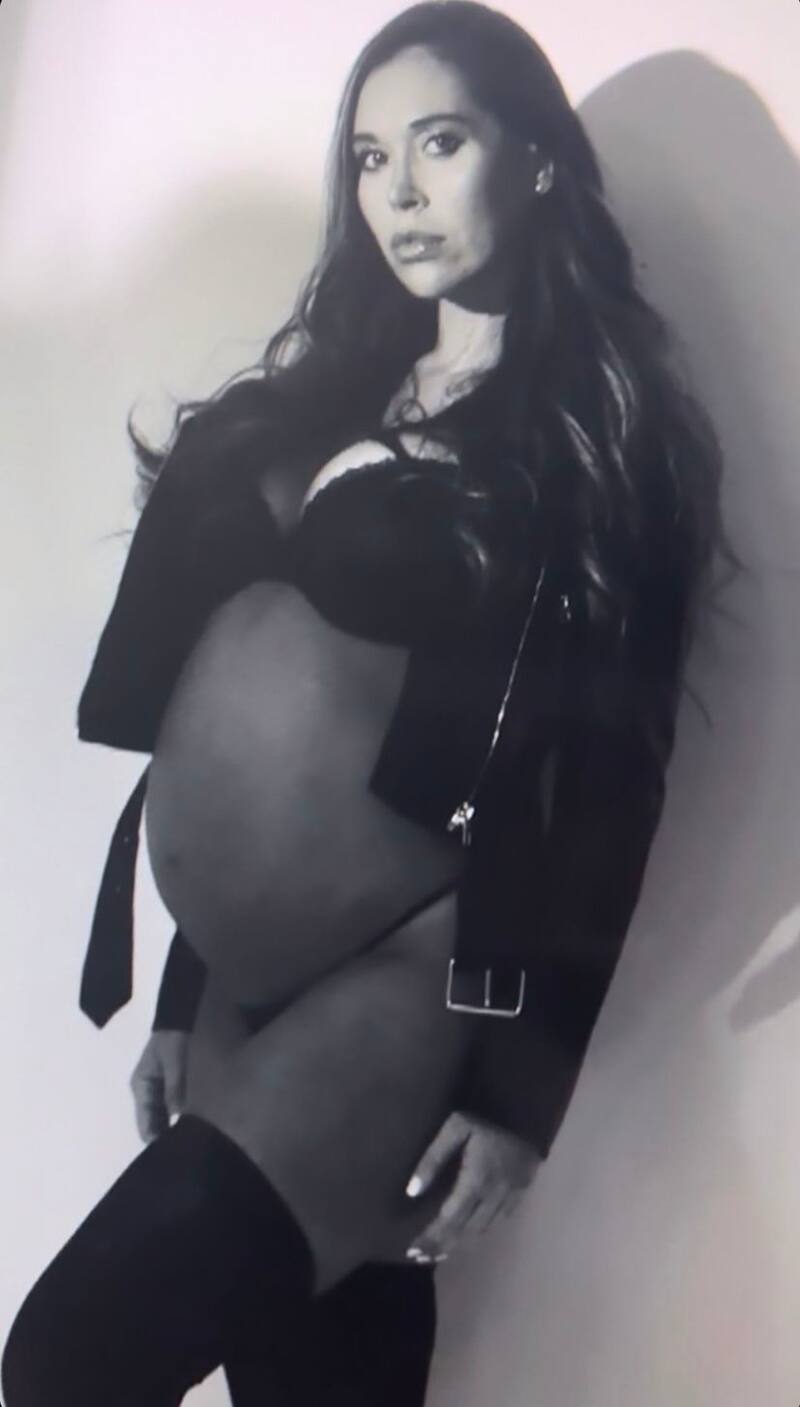 Una de las imágenes que compartió la influencer de su sesión de fotos / Instagram