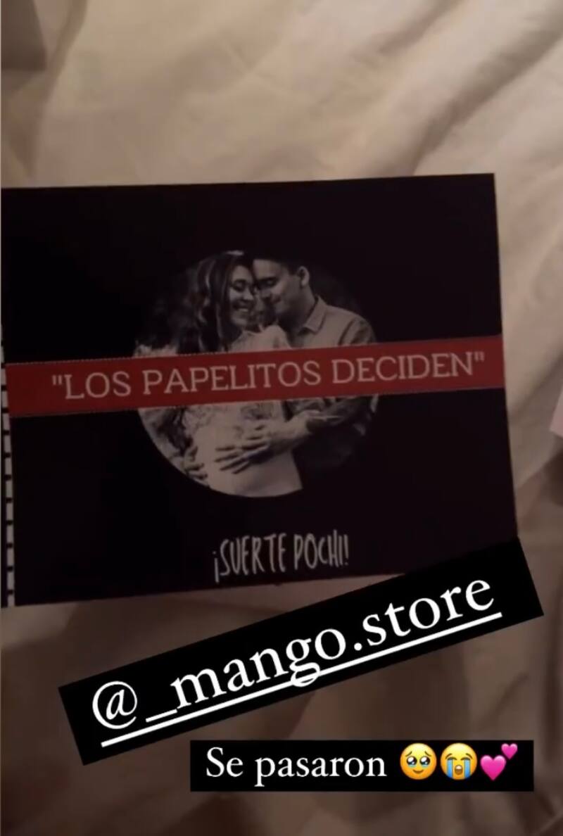 El talonario que le regaló a su esposo / Instagram