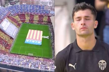 VIDEO | El emotivo homenaje que se vivió en LaLiga para la víctimas de la DANA en Valencia