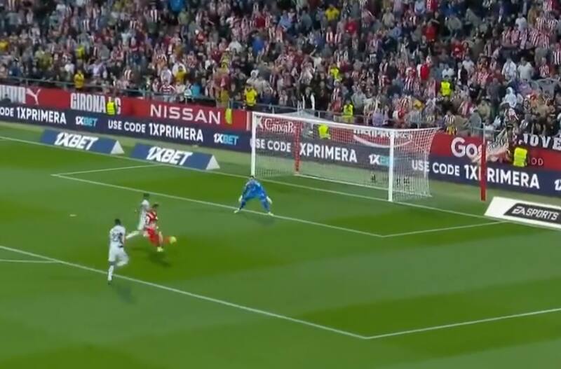 El delantero que salió de Universidad de Chile le convirtió dos goles al Real Madrid. Foto: Reproducción