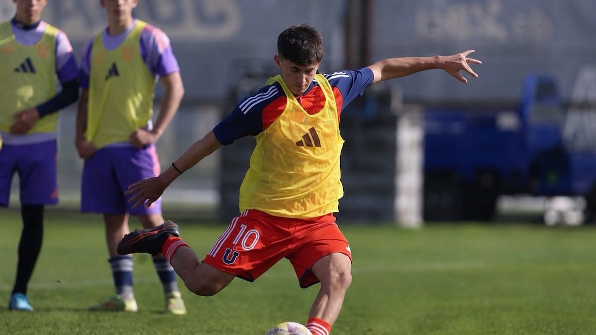 Sigue sus pasos: hijo de Walter Montillo estuvo a prueba en las inferiores de Universidad de Chile