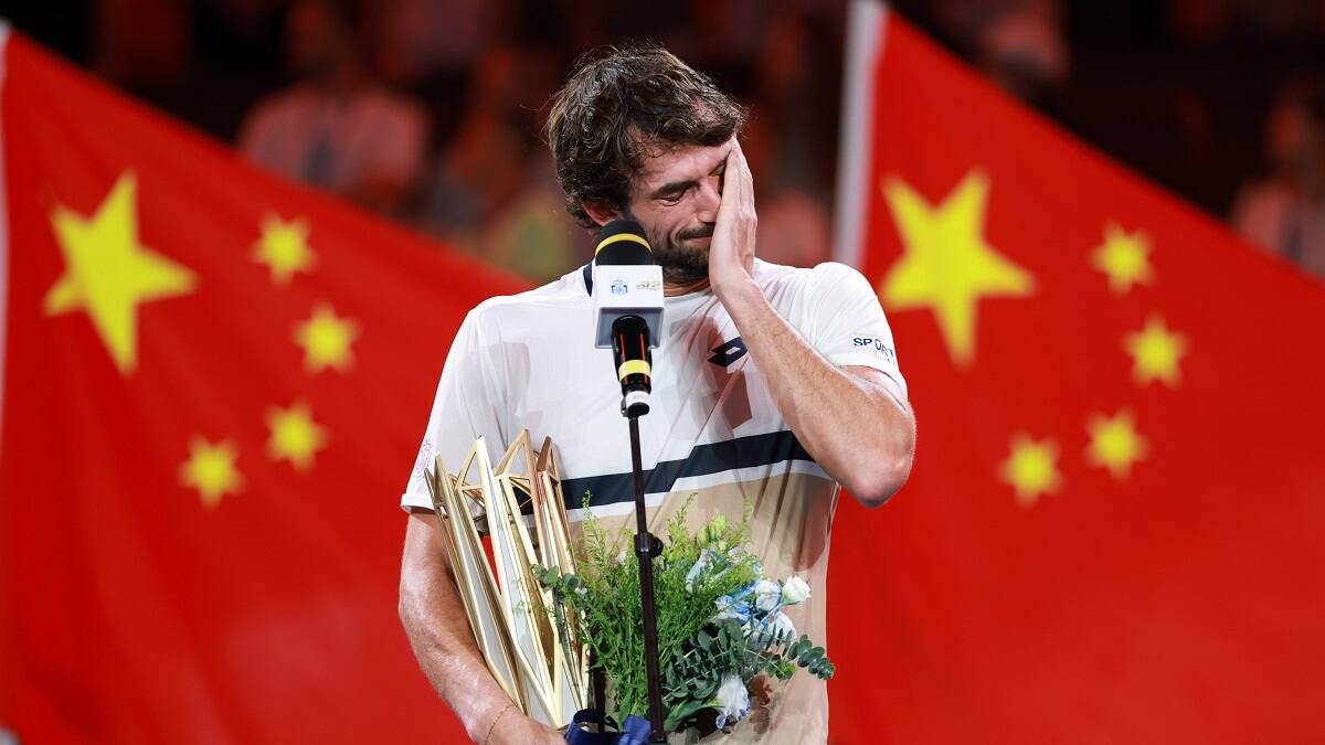 VIDEO | Imposible no emocionarse: Vacherot y Rinderknech terminaron llorando tras su final en Shanghái