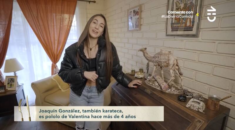 Valentina Toro mostró su "rincón egipcio".