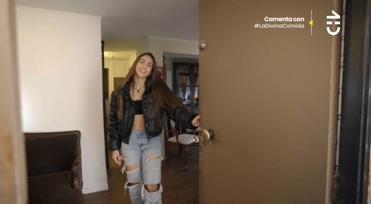 realizó un tour por su casa en "La Divina Comida".
