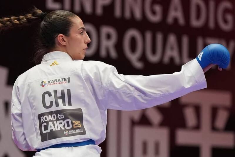 se colgó el oro en la Karate 1 Premier League de Rabat y prepara próximos desafíos. Foto: Team Chile.