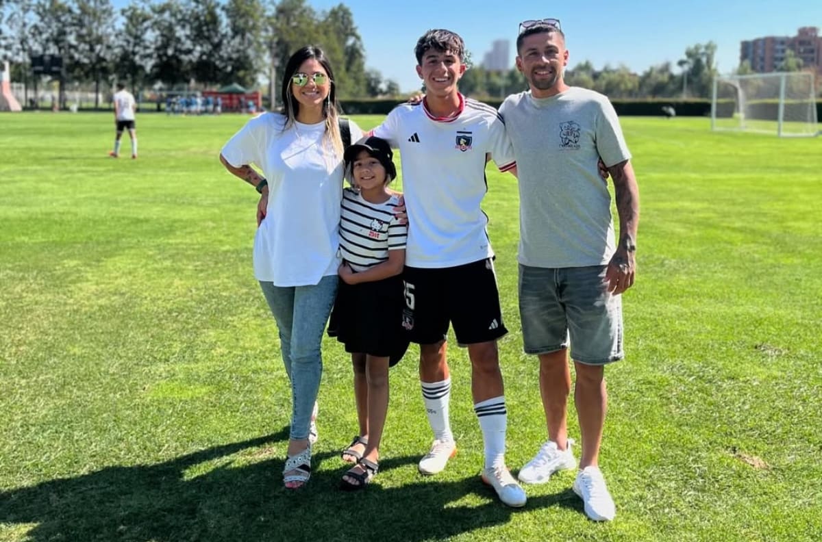 “Técnicamente es parecido a mí”: Ramón Fernández y la ilusión con su hijo que juega en Colo Colo