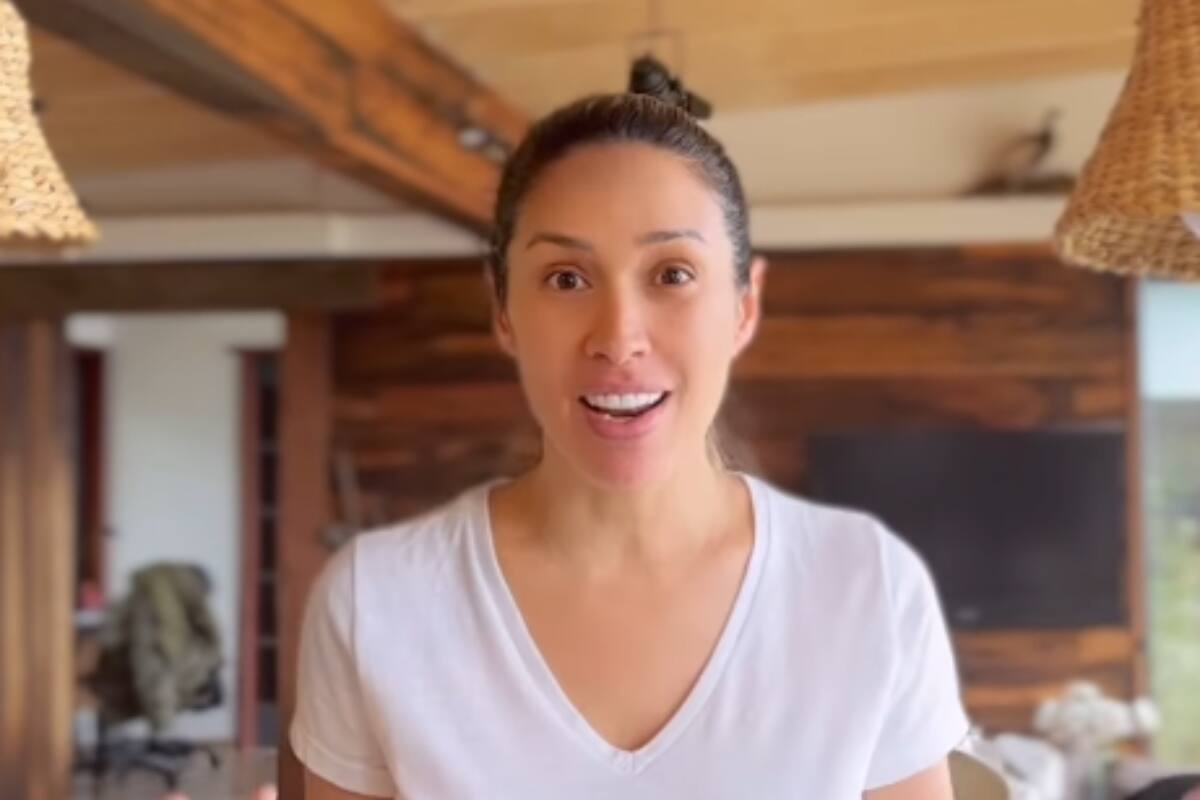 mostró los avances de su casa.