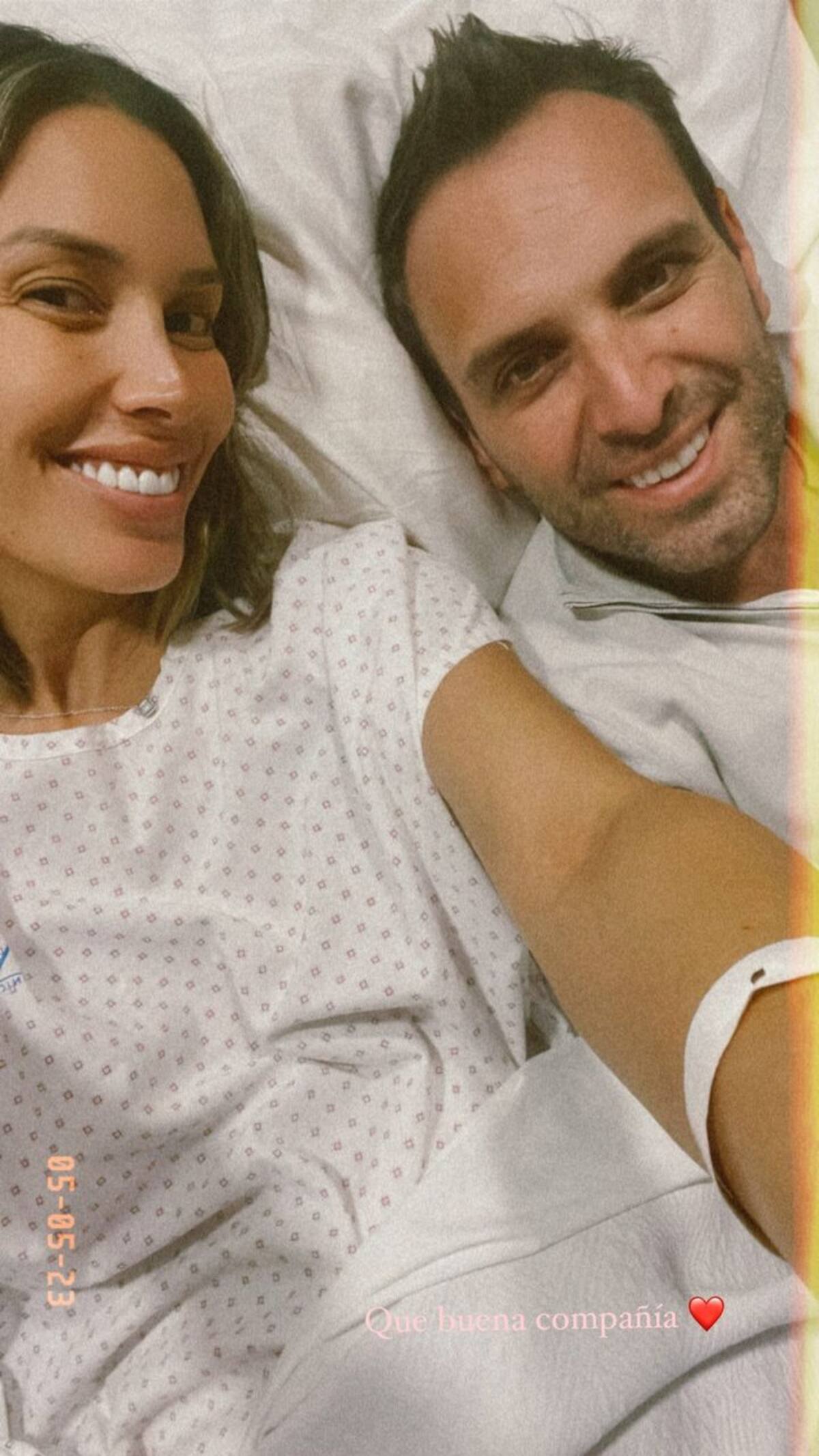 Siempre ha estado acompañada por su pareja, Carlos Garcés. Créditos. Instagram