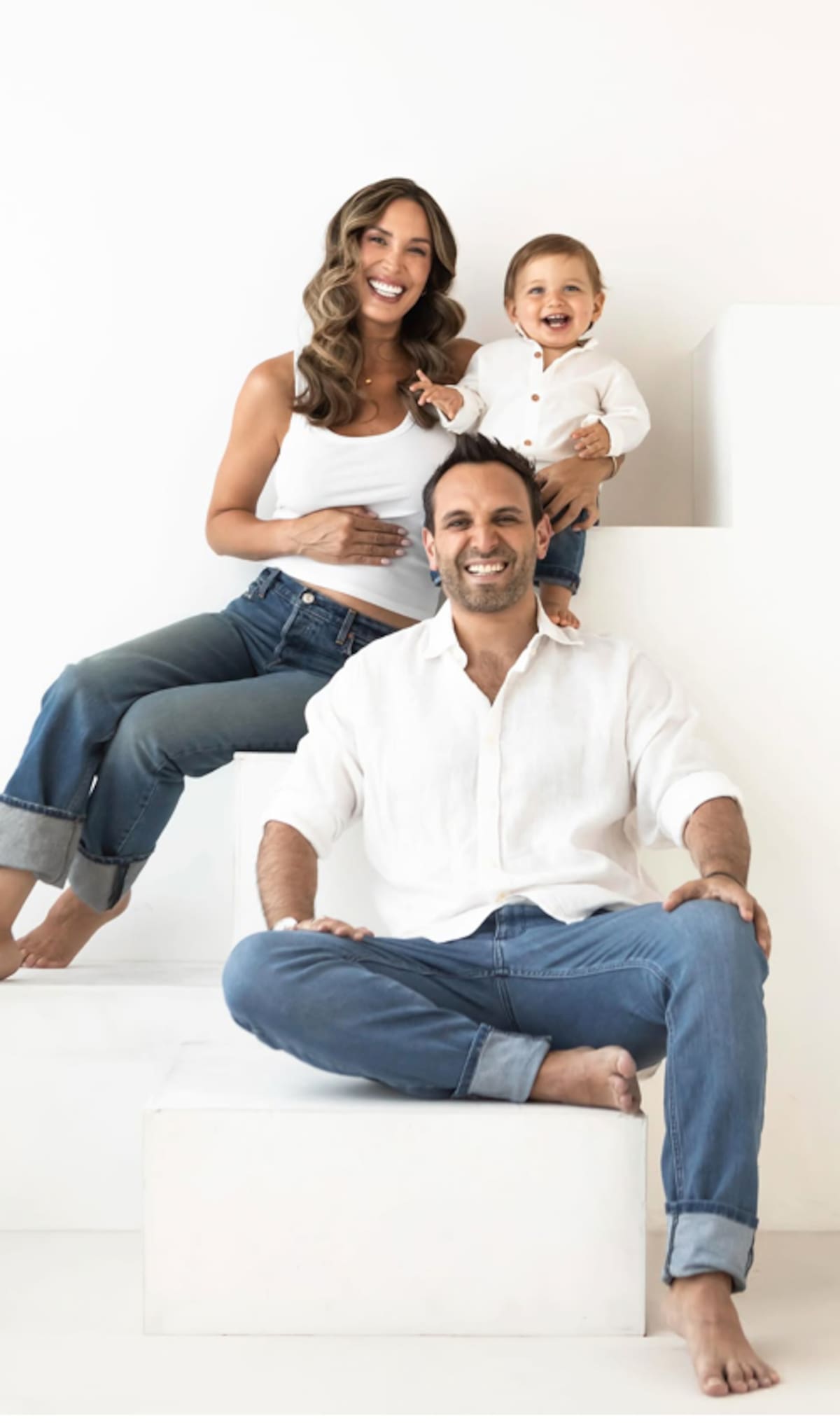 La animadora confirmó su segundo embarazo.