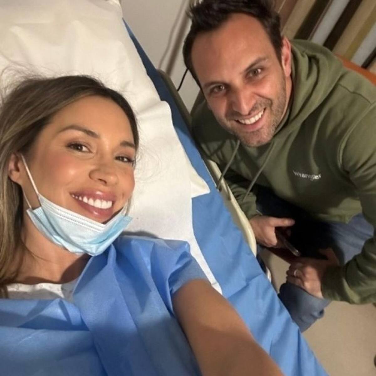 Vanesa Borghi y Carlos Garcés en la clínica