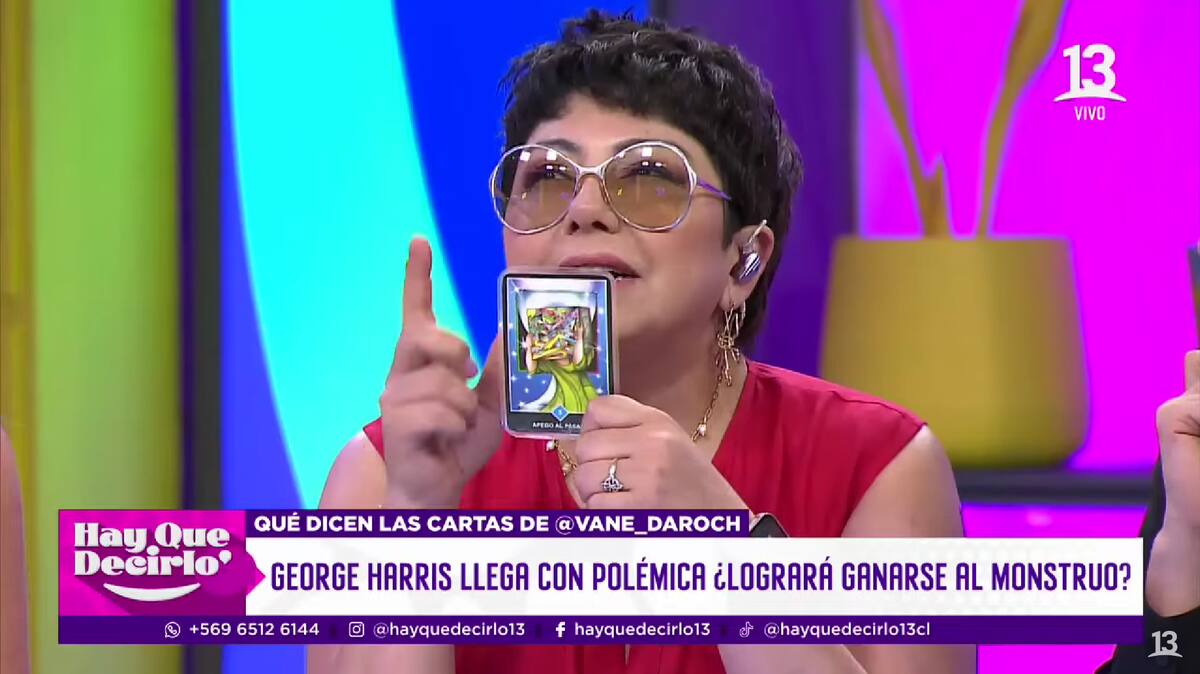 La médium chilena lanzó fuertes vaticinios sobre la rutina de George Harris en Viña 2025.