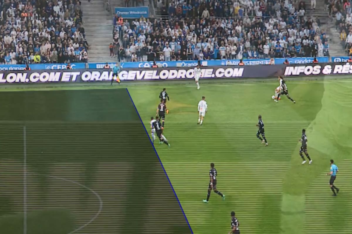 Así definió el VAR en el gol de Alexis Sánchez sobre Auxerre.