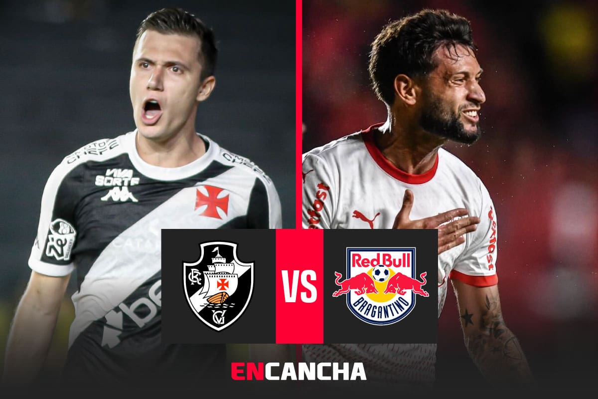 por la fecha 11 del Brasileirao. Foto: Prensa Vasco Da Gama y RB Bragantino.