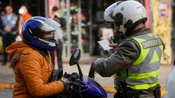 Multas de hasta $205.000 a motociclistas que infrinjan estas normas de la Ley del Tránsito