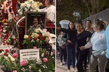 Siguen las muestras de cariño: Velorio de Tommy Rey se extiende durante toda la noche en auditorio SCD