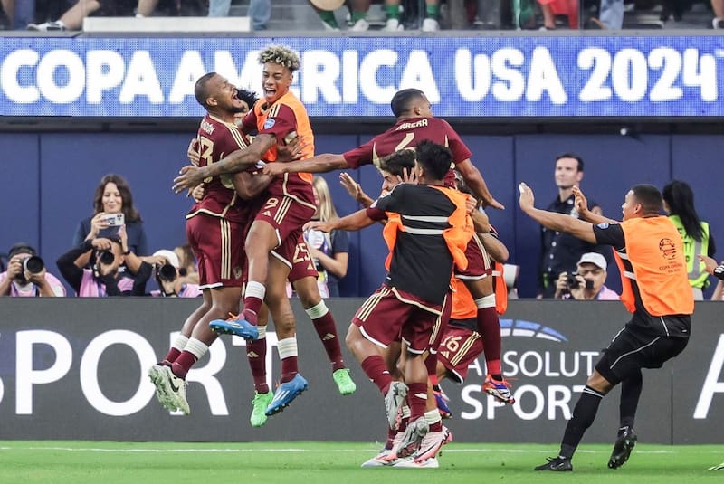 ganó y clasificó a la siguiente ronda de la Copa América. Foto: EFE