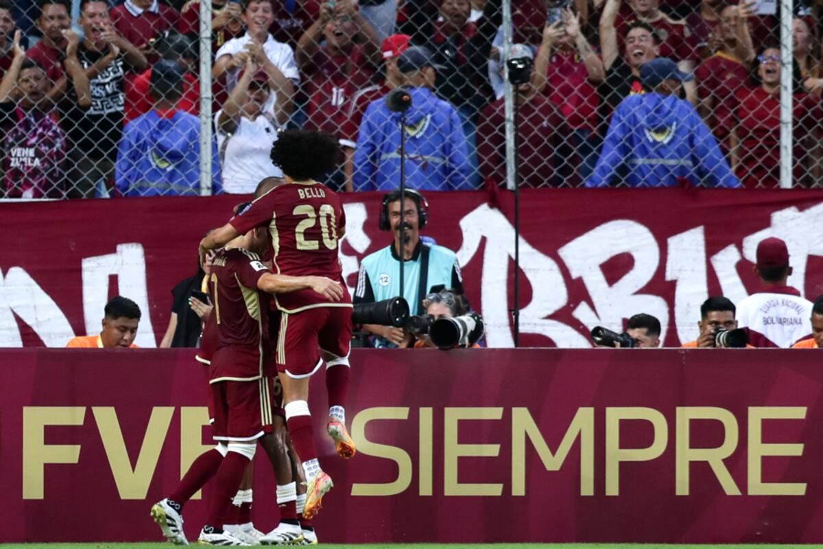 La Vinotinto derrotó a Bolivia. Foto: EFE.
