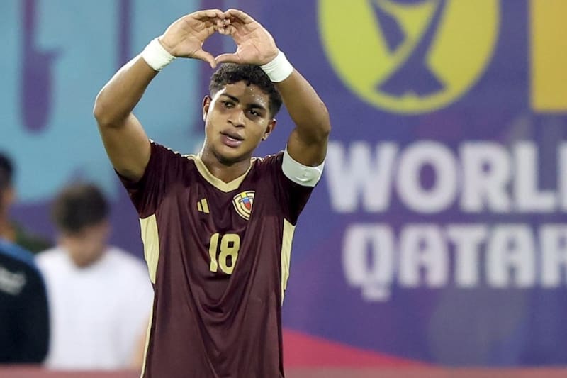 La Vinotinto goleó 3-0 a Inglaterra por la primera fecha del Mundial. Foto: @FIFAWorldCup.