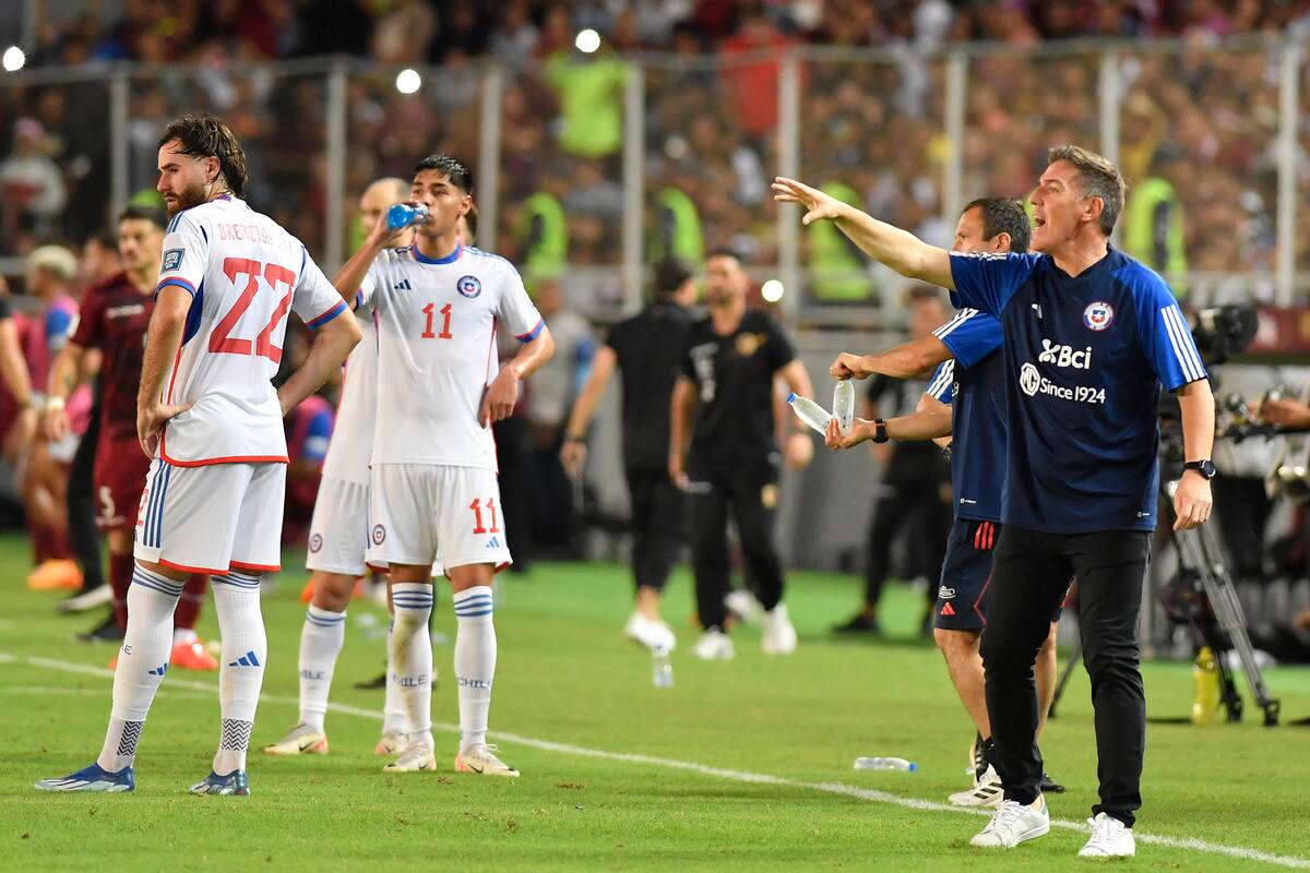El entrenador de la seleccion chilena Eduardo Berizzo.