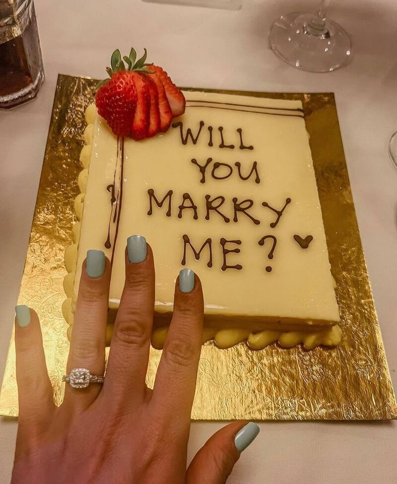 Así anunció su compromiso / Instagram