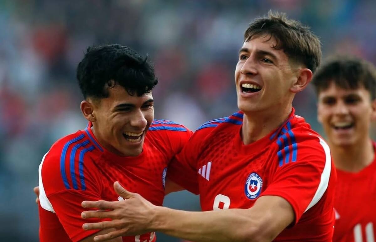 Ambos fueron figura de La Roja Sub 20 en el triunfo frente a Nueva Zelandia. Foto: La Roja