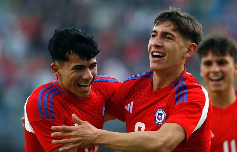 Ambos fueron figura de La Roja Sub 20 en el triunfo frente a Nueva Zelandia. Foto: La Roja