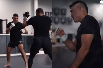 Va con todo: así es la intensa preparación del chileno Vicente Luque para su próximo combate en la UFC