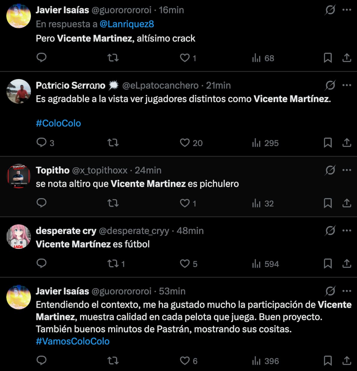 Se llenó de elogios tras su partido en la Noche Alba Solidaria.