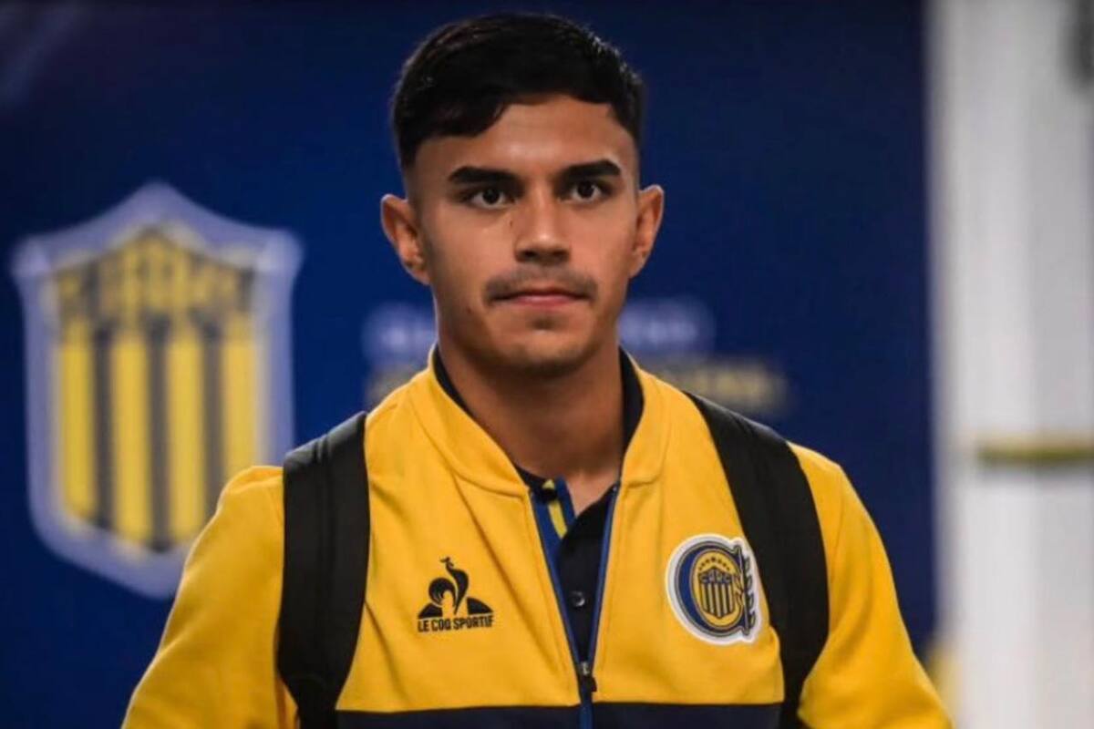 El volante chileno en Rosario Central. Foto: Rosario Central.