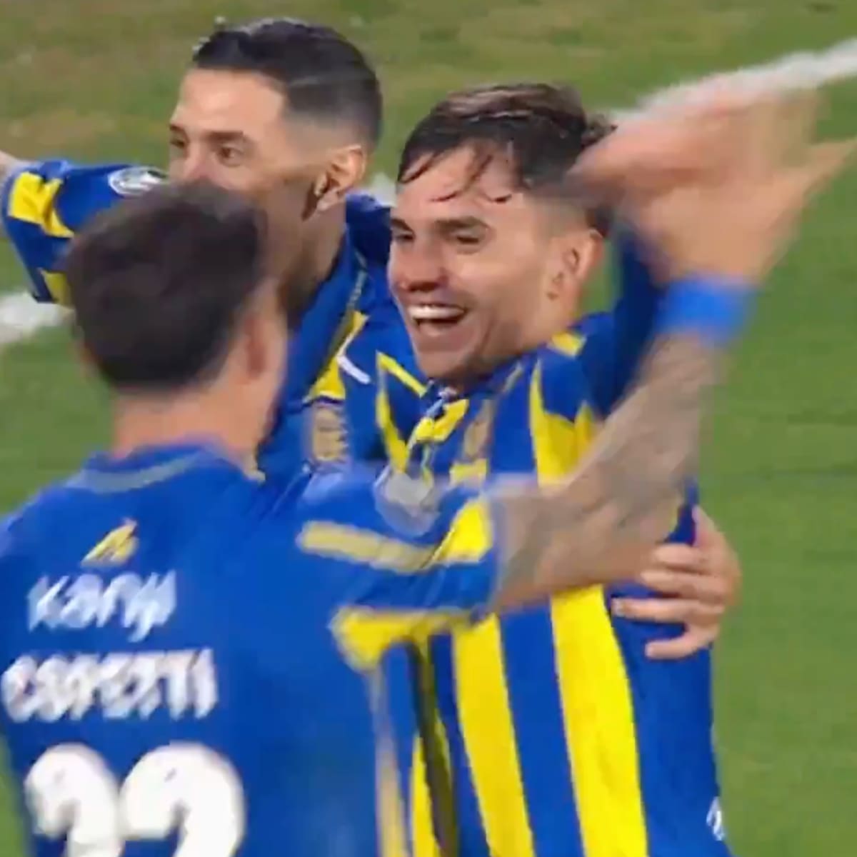 VIDEO | Vicente Pizarro se viste de goleador y anota para Rosario Central en Copa Libertadores