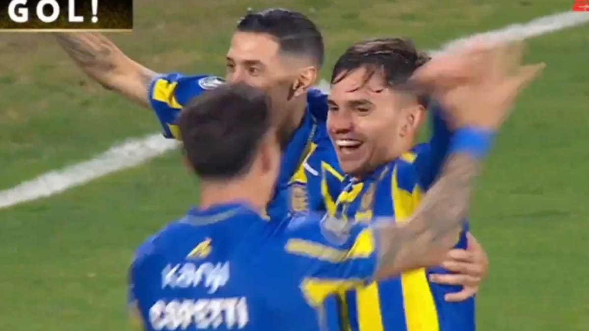 VIDEO | Vicente Pizarro se viste de goleador y anota para Rosario Central en Copa Libertadores