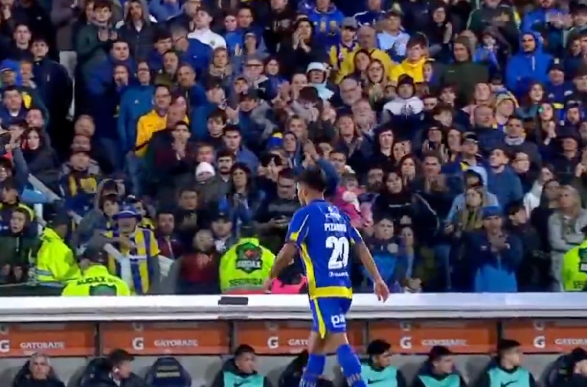 VIDEO | “Chileeeno, chileeeno”: La tremenda ovación de los hinchas de Rosario Central a Vicente Pizarro