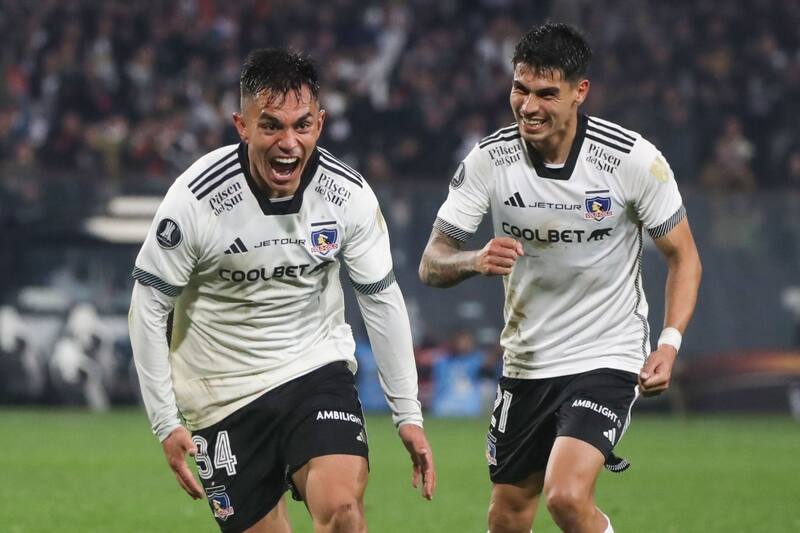 anotó para Colo Colo en Copa Libertadores.