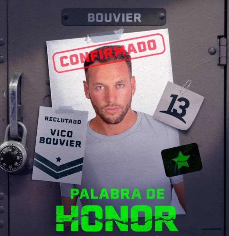 Vico Bouvier se siente preparado para enfrentarse a un formato militar. Créditos: Canal 13
